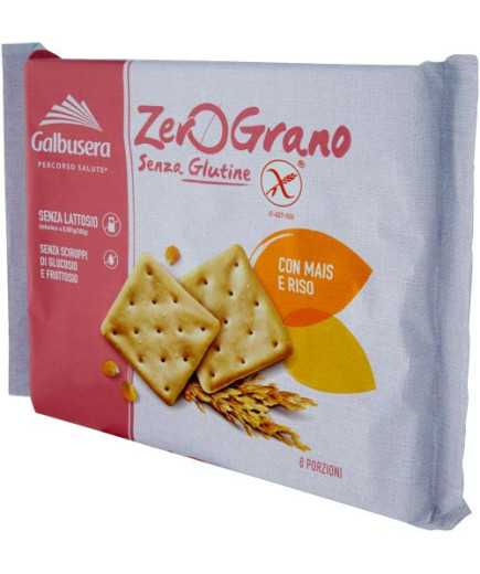 Galbusera Zero Grano Crackers Senza Glutine E Lattosio gr.320