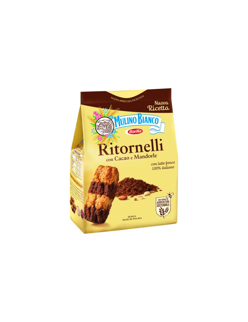 BARILLA RITORNELLI C/CACAO E FARINA MANDORLE G.700 P