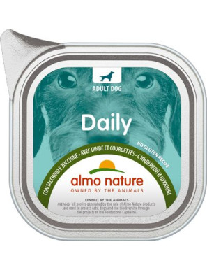 ALMO NATURE CANE DAILY GR 100 TACCHINO E ZUCCHINI