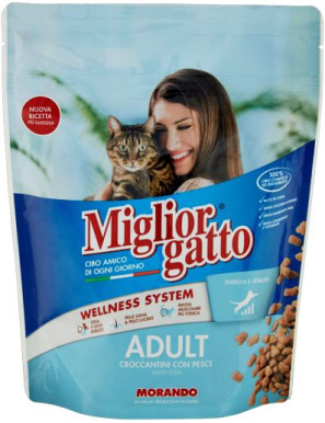 Morando Miglior Gatto Croccantini Pesce gr.400