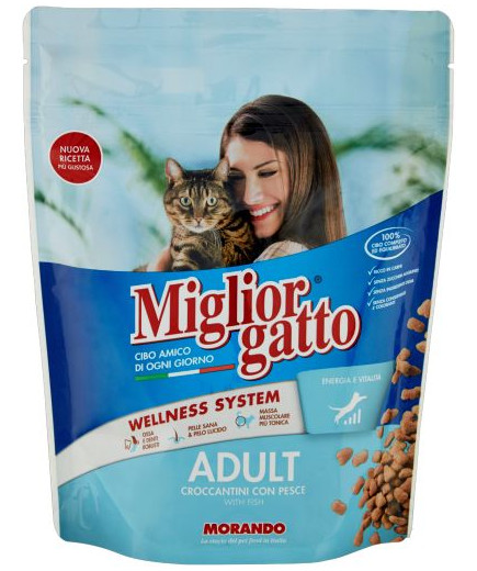 Morando Miglior Gatto Croccantini Pesce gr.400