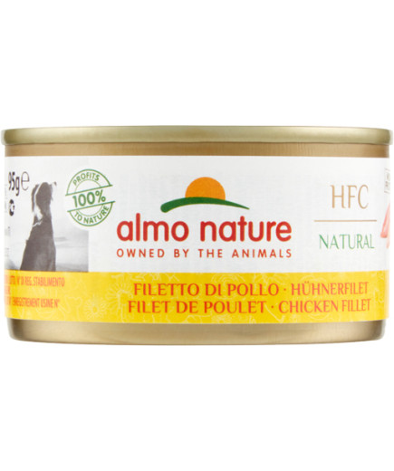 ALMO NATURE CANE CLASSIC GR 95 FILETTO DI POLLO LATTINA UMID