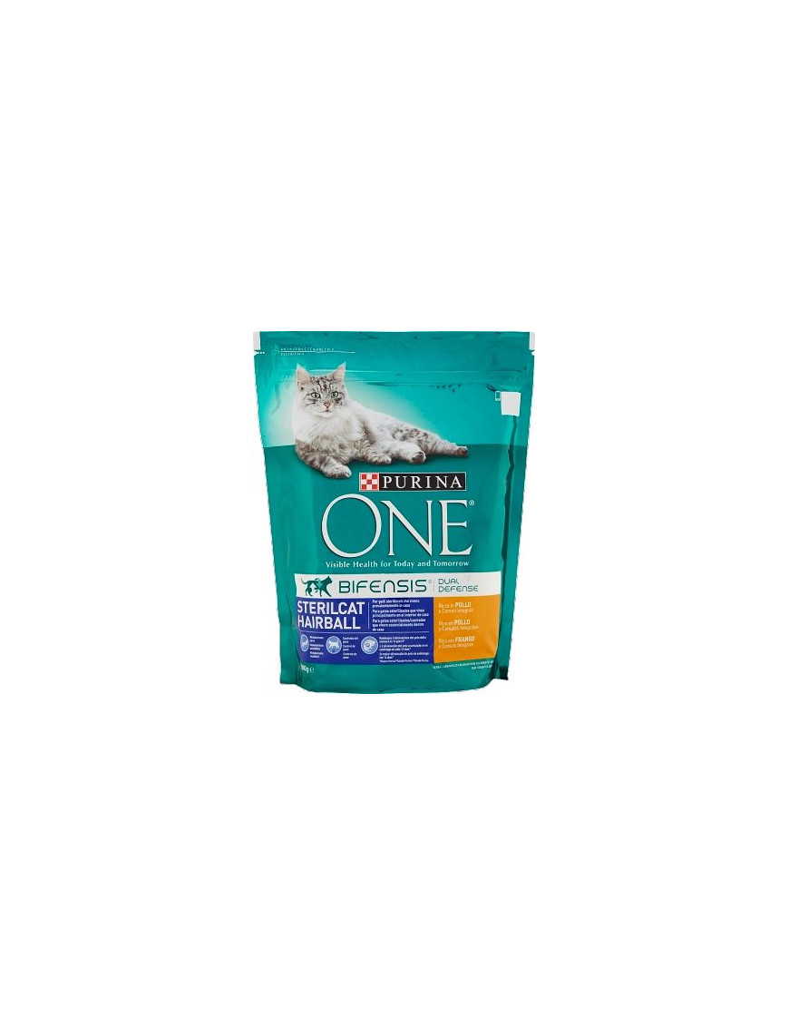 O.N.E. Cat Hairball Pollo E Cereali Integrali gr.800 Bifensis