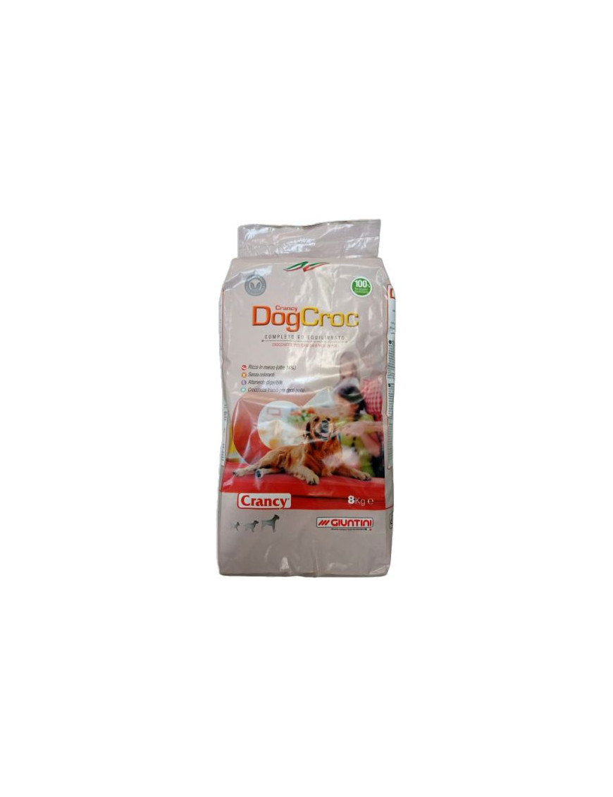 CRANCY CROCCHETTE CANE KG.8 DOGCROC ALIMENTO COMPLETO