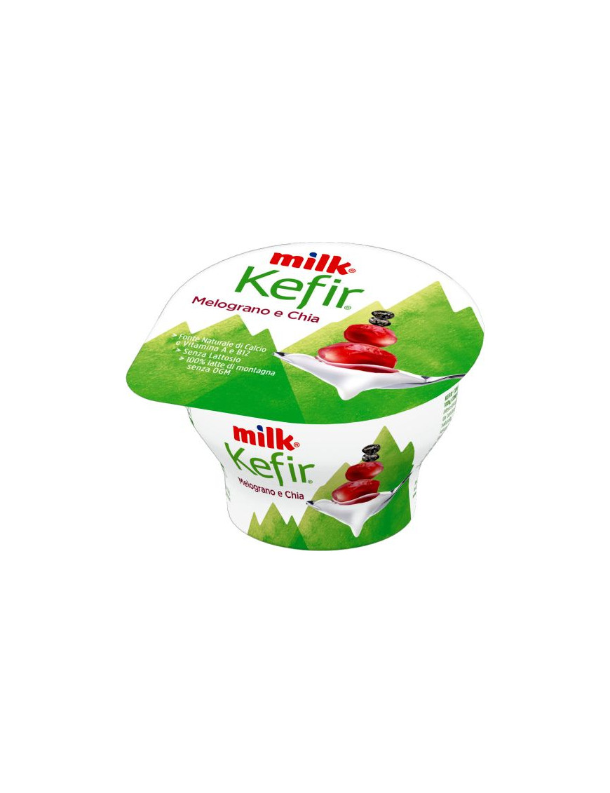 Milk Kefir Cremoso gr.150 Melograno Chia