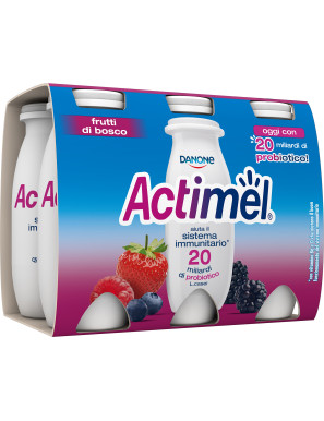 DANONE ACTIMEL ML.100X6 FRUTTI DI BOSCO