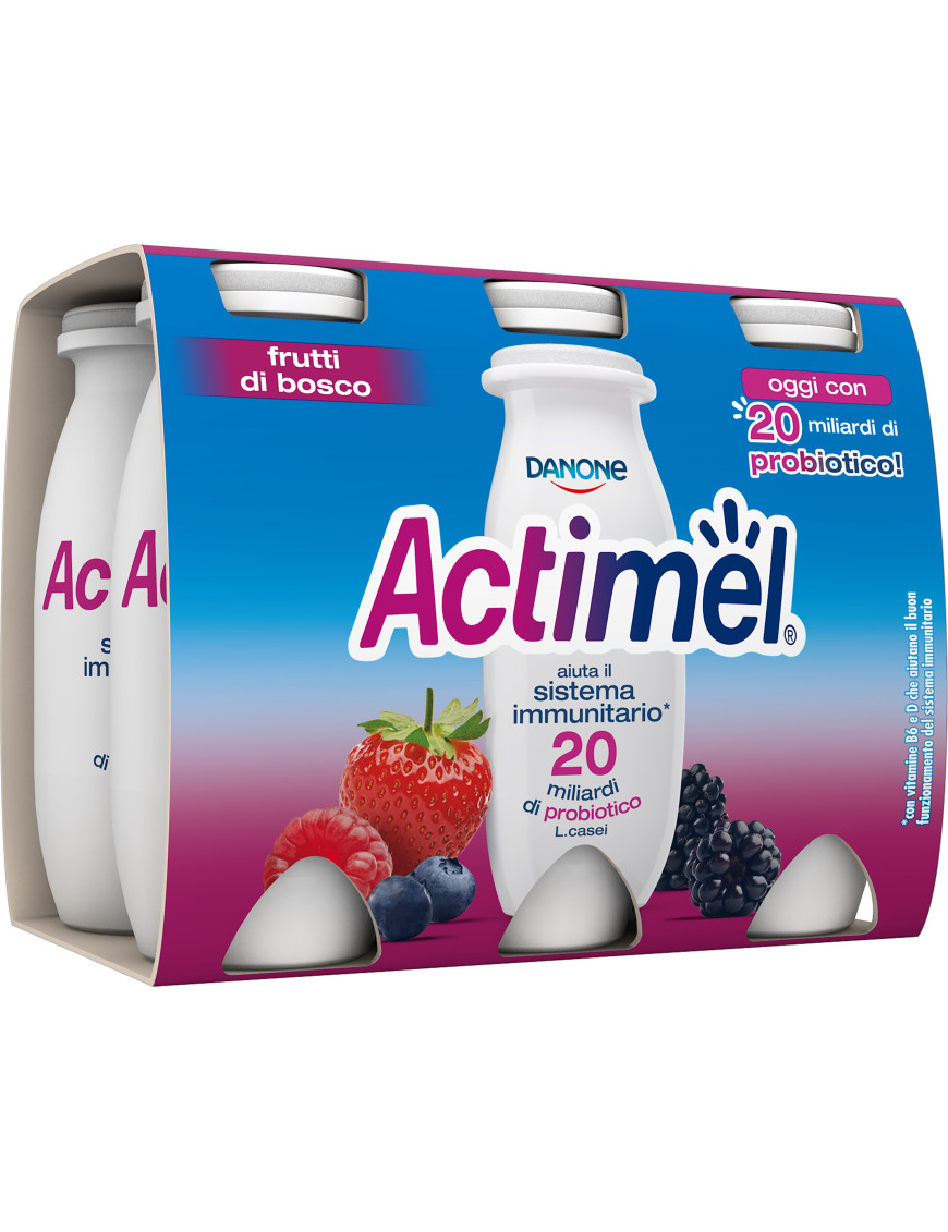 DANONE ACTIMEL ML.100X6 FRUTTI DI BOSCO