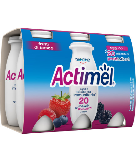DANONE ACTIMEL ML.100X6 FRUTTI DI BOSCO