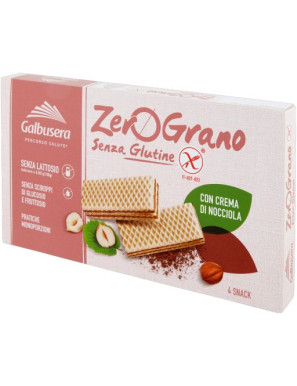 GALBUSERA ZEROGRANO WAFER NOCCIOLA G.180 S/GLUT. S/LATTOSIO