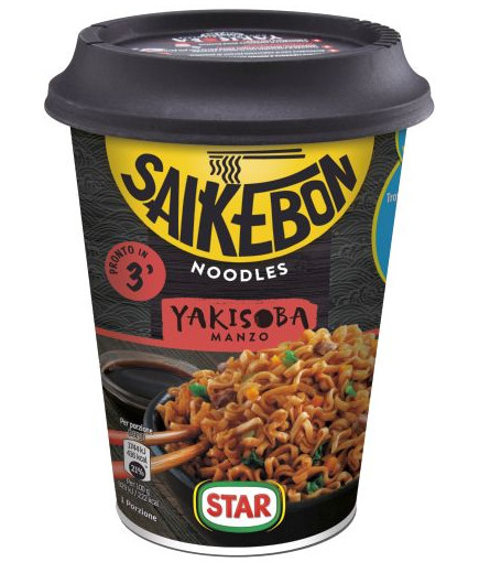 Star Yakisoba Nudolini Orientali Manzo gr.93