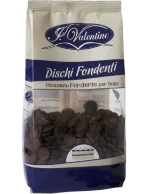 Valentino Dischi Fondenti Cioccolato Per Dolci gr.400