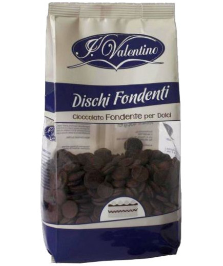 Valentino Dischi Fondenti Cioccolato Per Dolci gr.400