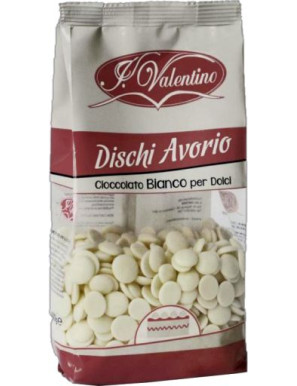 Valentino Dischi Cioccolato Bianco gr.400