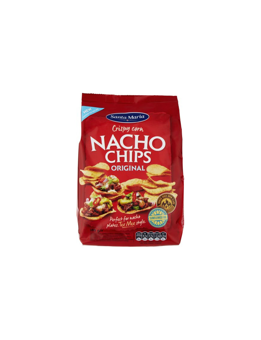 Santa Maria Nacho Chips Partyround gr.185