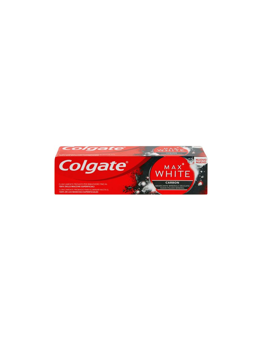 COLGATE DENT.ML.75 MAX WHITE CARBONE