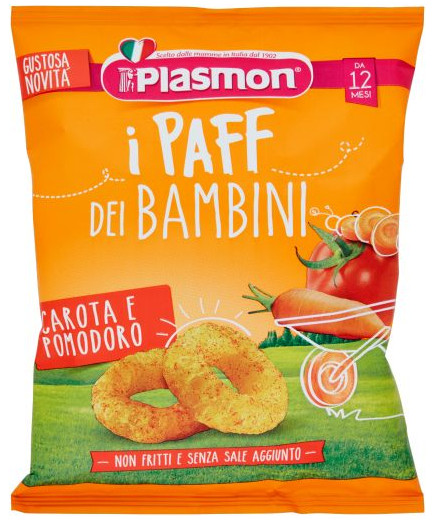 PLASMON I PAFF CAROTA POMODORO GR 15                        