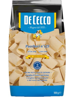 De Cecco Spec.Vasch. Paccheri gr.500 N°125