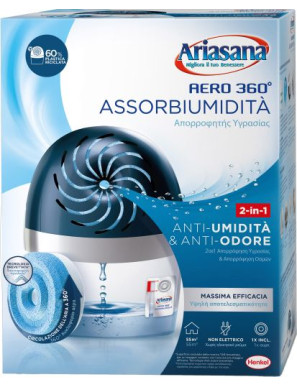 Ariasana Aero 360° Kit Assorbi Umidita' + Ricarica Tab