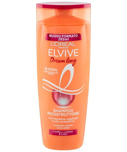 L'Oreal Elvive Shampoo Dream Long Ricostruttore Capelli Lunghi ml.285