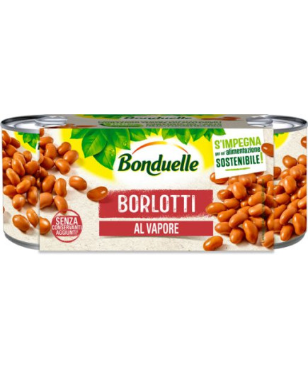 Bonduelle Fagioli Borlotti Cotti A Vapore gr.165X3