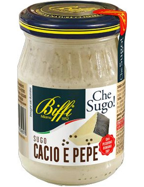 Biffi Sugo Cacio E Pepe gr.190 Vaso Vetro