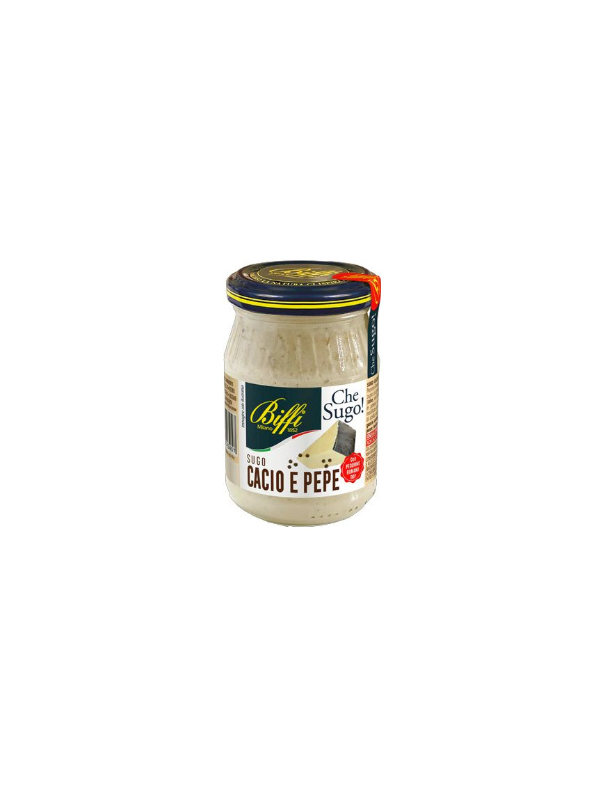 Biffi Sugo Cacio E Pepe gr.190 Vaso Vetro