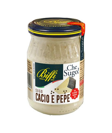 Biffi Sugo Cacio E Pepe gr.190 Vaso Vetro