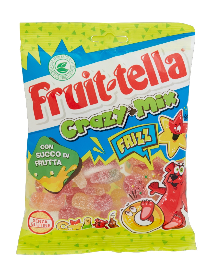 Perfetti Fruittella Crazy Mixfrizz gr.175