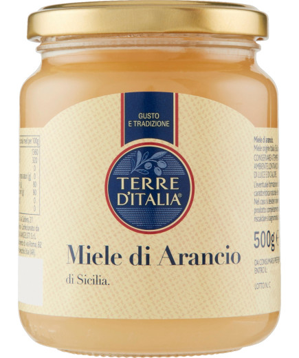Terre D'Italia Miele Arancio Di Sicilia gr.500