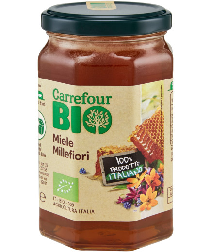 Carrefour Miele BIO  gr.400 -Millefiori-