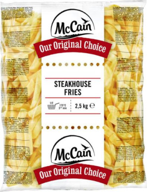 Mc Cain Steakhouse Fries kg.2,5