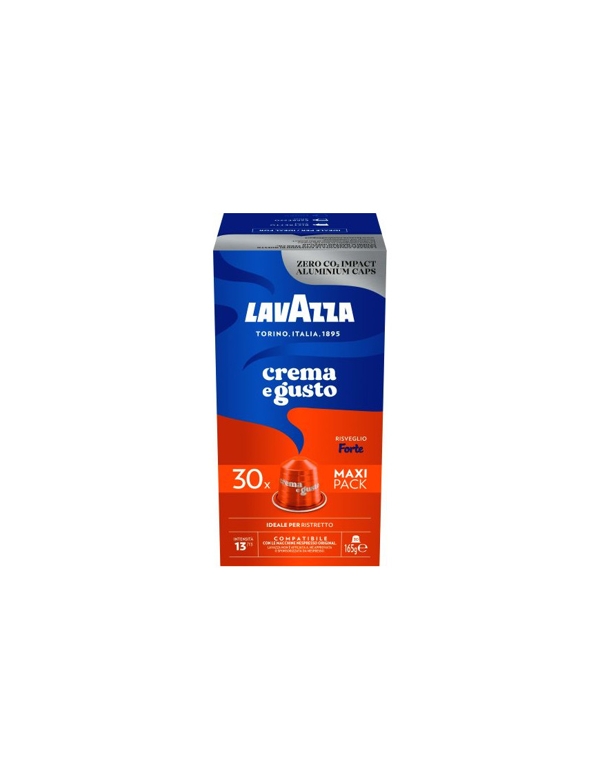 LAVAZZA CREMA&GUSTO FORTE 30CPS -COMP.NESPRESSO-