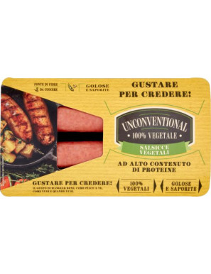 UNCONVENTIONAL SALSICCIA VEG.GR.90X2