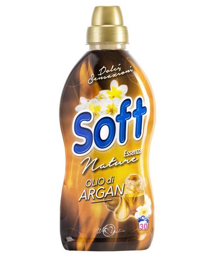 Soft Ammorbidente Concentrato 30 Lavaggi Sensual Argan ml.750