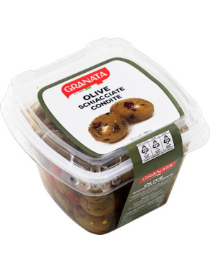 Granata Olive Schiacciate Condite gr.270