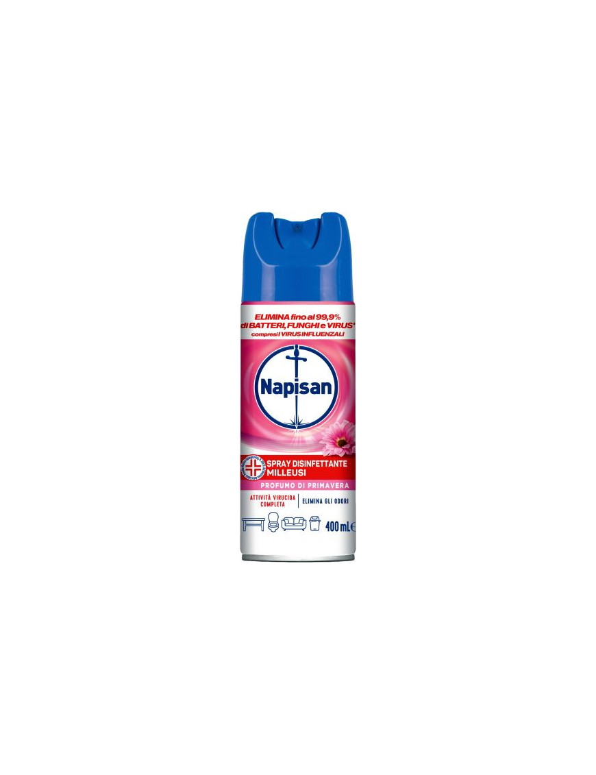 NAPISAN SPRAY DISINFETTANTE ML.400 PROFUMO DI PRIMAVERA