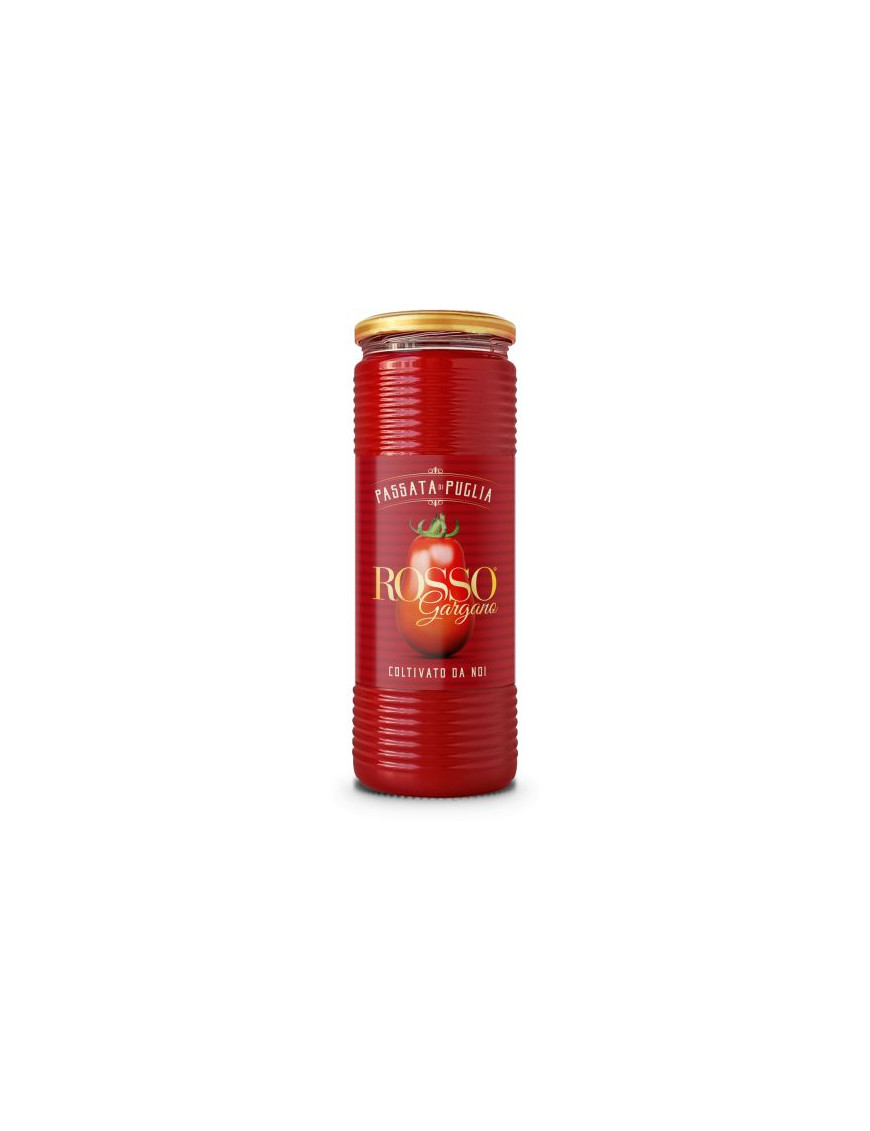 Rossogargano Passata Di Puglia In Vetro gr.690