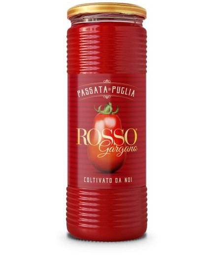 Rossogargano Passata Di Puglia In Vetro gr.690