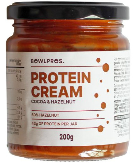 Bowlpros Crema Proteica Cacao E Nocciola gr.200