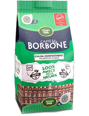 Borbone Caffè Decaffeinato Cialde gr.7,2X15