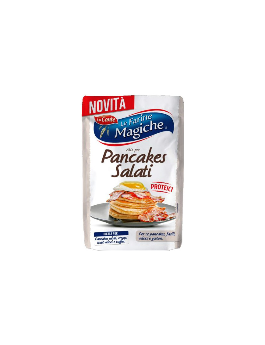 Lo Conte Farina Mix Per Pancake Salati Proteici gr.200