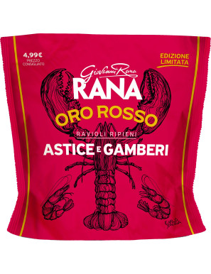 Rana Oro Rosso Astice E Gamberi gr.250