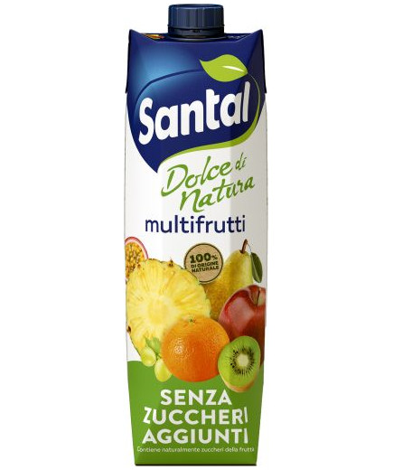 Santal Succo Senza Zuccheri Aggiunti lt.1 Multifrutti