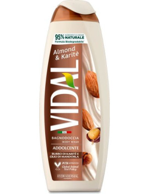 VIDAL BAGNO SCHIUMA ML.500 ADDOLCENTE KARITE&MANDORLA