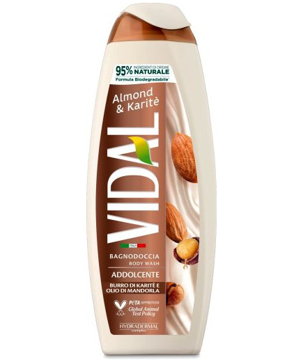VIDAL BAGNO SCHIUMA ML.500 ADDOLCENTE KARITE&MANDORLA