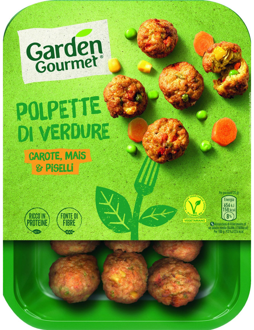 Garden Gourmet Polpette Con Verdure gr.200