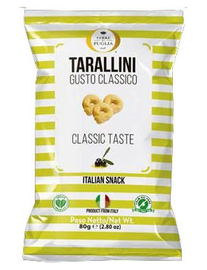 TERRE DI PUGLIA TARALLI MILLERIGHE CLASSICI GR 80