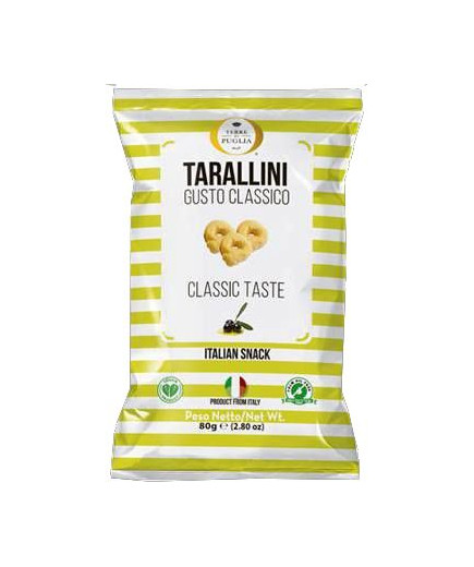 TERRE DI PUGLIA TARALLI MILLERIGHE CLASSICI GR 80