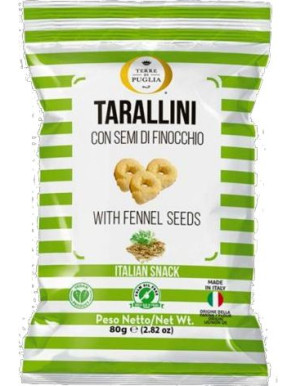 TERRE DI PUGLIA TARALLI MILLERIGHE FINOCCHIO GR 80