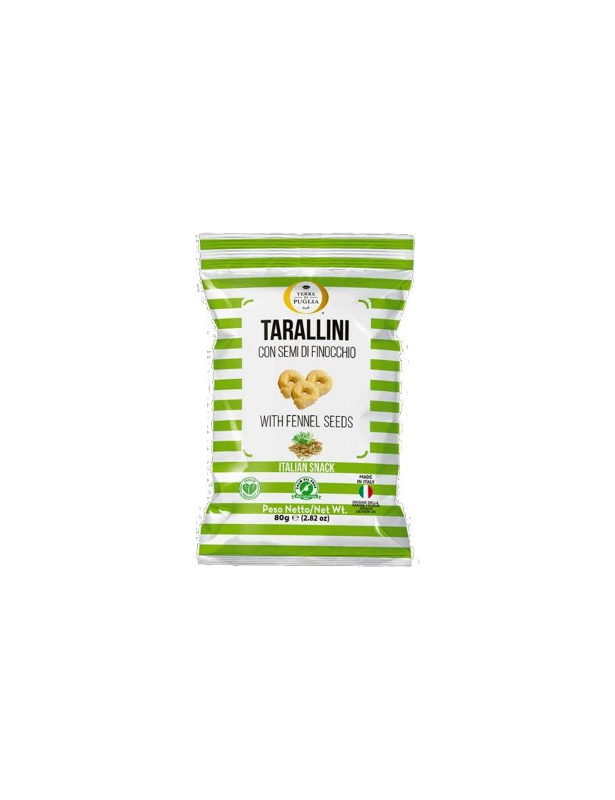 TERRE DI PUGLIA TARALLI MILLERIGHE FINOCCHIO GR 80